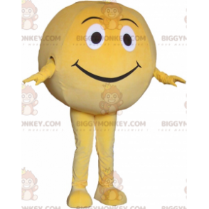 Giant Yellow Ball BIGGYMONKEY™ maskottiasu. Pyöreä BIGGYMONKEY™