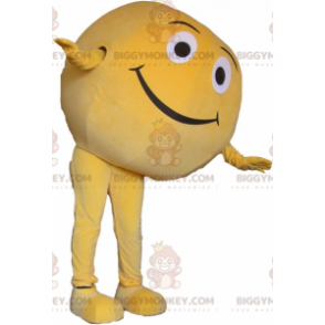 Giant Yellow Ball BIGGYMONKEY™ Mascot Costume. Round