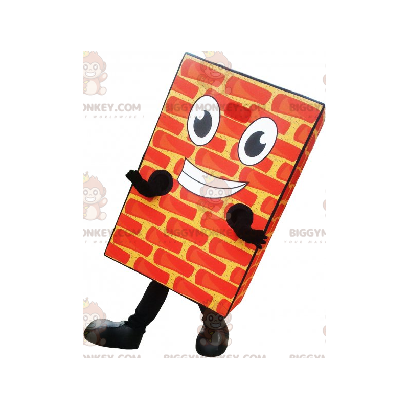 Costume da mascotte BIGGYMONKEY™ gigante sorridente realistico Costume da mascotte BIGGYMONKEY™ gigante sorridente realistico