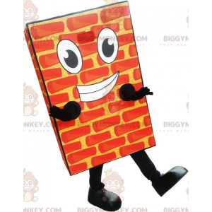 Costume de mascotte BIGGYMONKEY™ de brique géante réaliste et
