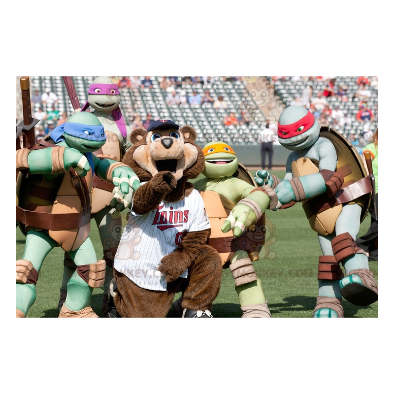 Teenage Mutant Ninja Turtles kuuluisa sarjakuvakilpikonnien Teenage Mutant Ninja Turtles kuuluisa sarjakuvakilpikonnien