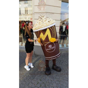  Costume da mascotte Giant Ice Cream Pot BIGGYMONKEY™ - Mascotte alimentare - BIGGYMONKEY_06315 - BiggyMonkey.com