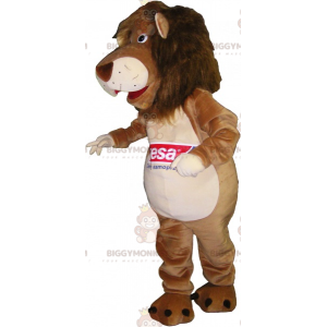 Brown and Tan Lion BIGGYMONKEY™ Mascot Costume - Biggymonkey.com