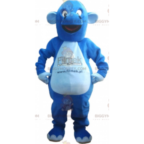 Giant Blue Dragon BIGGYMONKEY™ maskotdräkt - BiggyMonkey maskot