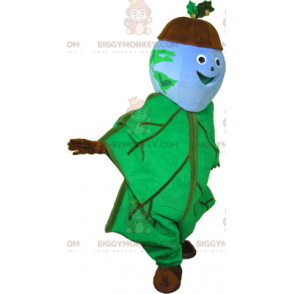 Acorn BIGGYMONKEY™ maskotdräkt med eklövskläder - BiggyMonkey