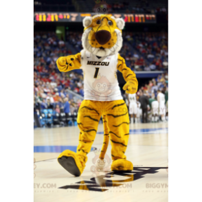 Disfraz de mascota BIGGYMONKEY™ de tigre amarillo, blanco y negro - Mascotas tigre - BIGGYMONKEY_0758 - BiggyMonkey.com