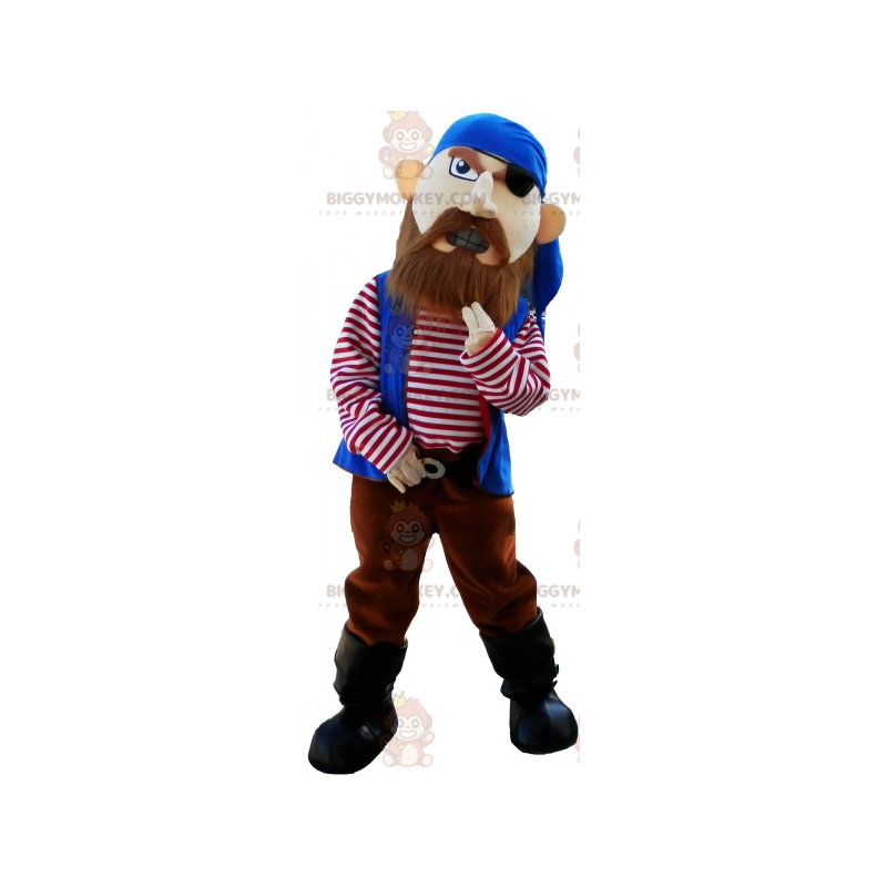 Feral Air Pirate BIGGYMONKEY™ Mascot Costume - Biggymonkey.com Feral Air Pirate BIGGYMONKEY™ Mascot Costume - Biggymonkey.com