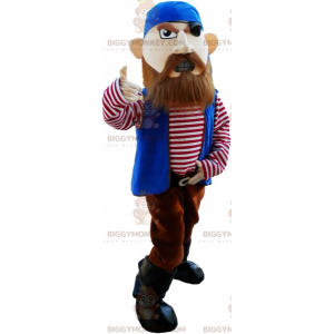 Feral Air Pirate BIGGYMONKEY™ maskotkostume - Menneskelige maskoter - BIGGYMONKEY_06348 - BiggyMonkey.com