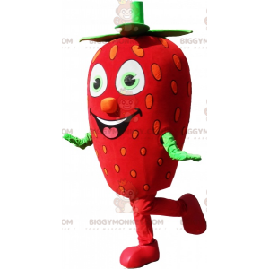 Costume da mascotte fragola gigante BIGGYMONKEY™ Costume da