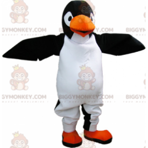 Costume mascotte BIGGYMONKEY™ pinguino gigante in bianco e nero molto realistico - Mascotte non classificate - BiggyMonkey.com