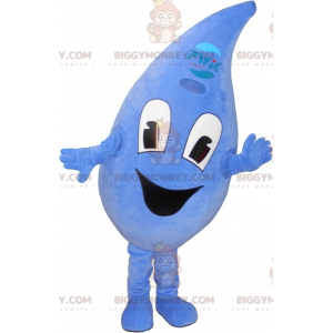 Giant Blue Water Drop BIGGYMONKEY™ maskotkostyme - Uklassifiserte maskoter - BIGGYMONKEY_06354 - BiggyMonkey.com