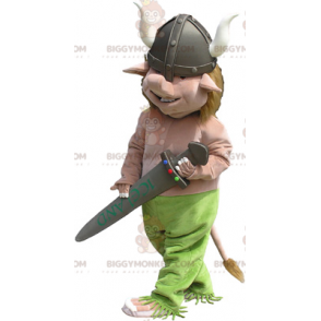 Realistic viking BIGGYMONKEY™ mascot costume with helmet and sword - Unclassified mascots - BIGGYMONKEY_06361 - BiggyMonkey.com