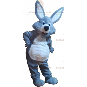Giant Gray and White Rabbit BIGGYMONKEY™ Mascot Costume –