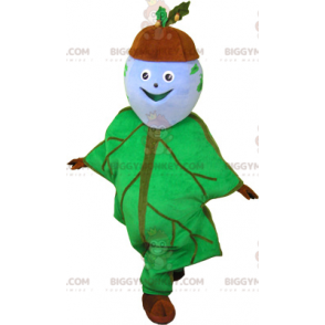 Acorn BIGGYMONKEY™ maskotkostyme kledd i eikeblad - Plant maskoter - BIGGYMONKEY_06370 - BiggyMonkey.com