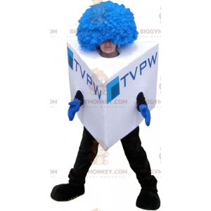 BIGGYMONKEY™ Mascottekostuum Square Man Cube Suit - Heren mascottes - BIGGYMONKEY_06382 - BiggyMonkey.com