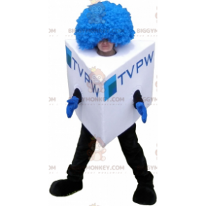 BIGGYMONKEY™ Mascottekostuum Square Man Cube Suit - Heren mascottes - BIGGYMONKEY_06382 - BiggyMonkey.com