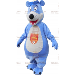 Kostým maskota Velkého modrobílého medvěda BIGGYMONKEY™ –