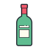 Fles mascottes