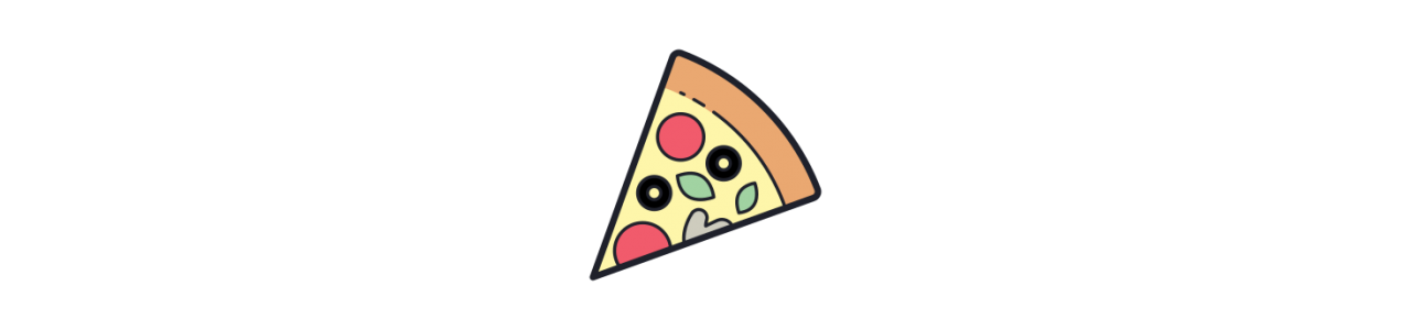 Mascotas de pizza: disfraces de mascota biggymonkey.com 