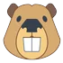 Beaver mascottes