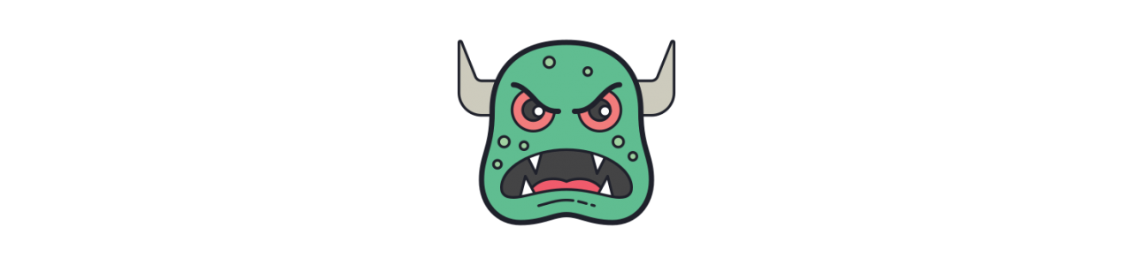 Monster maskoter - Maskot kostumer biggymonkey.com