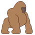Gorilla maskoti