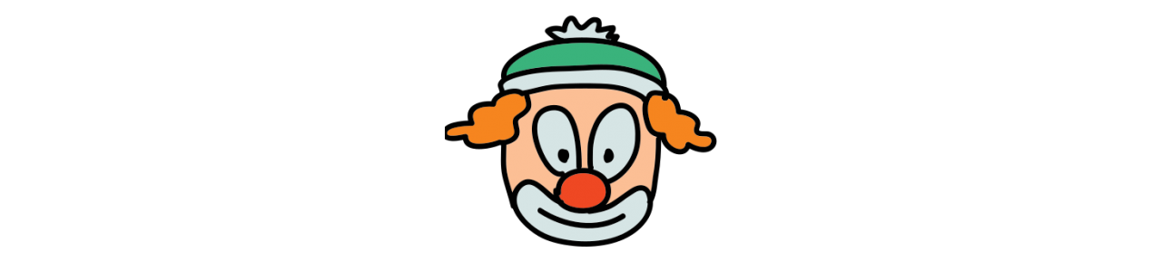 Sirkusmaskotit - Maskottiasut biggymonkey.com