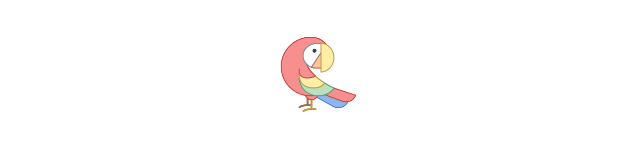 Mascotes papagaio - Fantasias de mascote em biggymonkey.com 