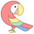 Parrot mascots