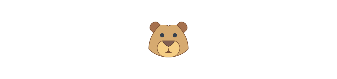 Bear Mascot - Μασκότ Κοστούμια biggymonkey.com