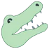 Krokodille maskot