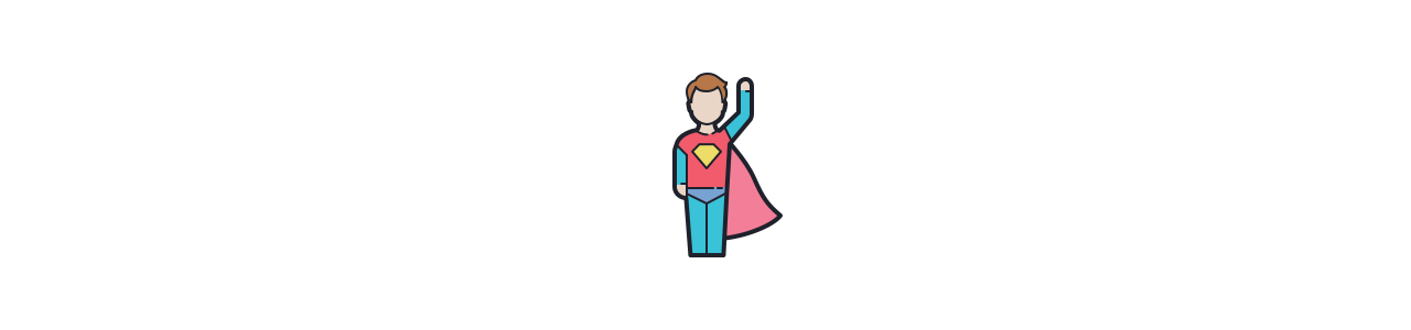 Superhero Mascot - Μασκότ Κοστούμια biggymonkey.com