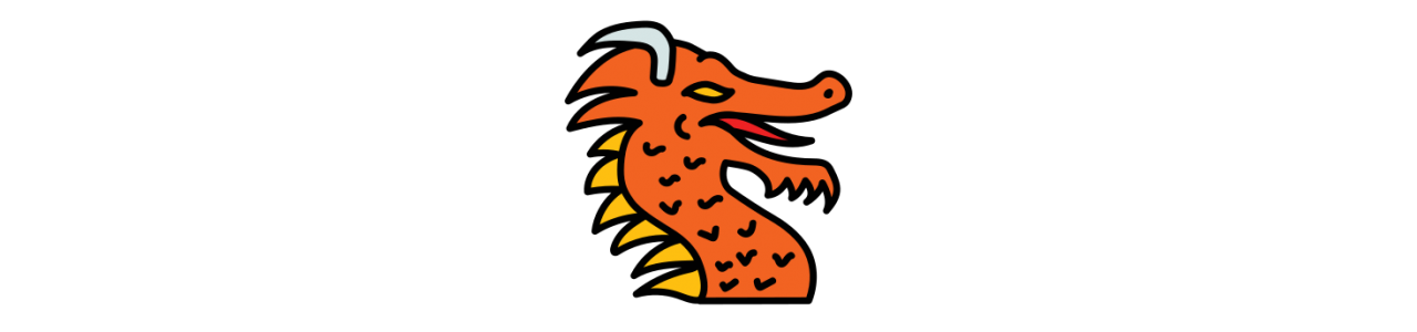 Dragon maskot - maskotdräkter biggymonkey.com 