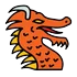 Mascotte del drago