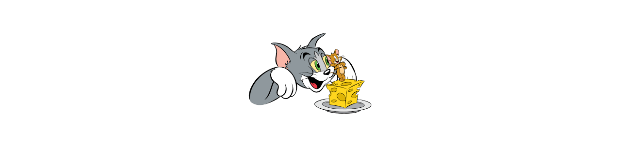 Tom and Jerry mascots - Mascot costumes biggymonkey.com 