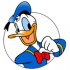 Donald Duck-maskoter