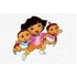 Dora en Diego mascottes