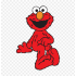 Maskotar 1 rue sesame Elmo