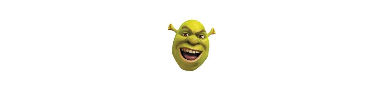 Shrek-maskoter - Maskot kostumer biggymonkey.com 