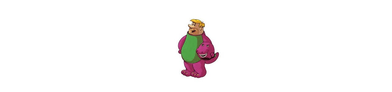 Barney maskoti - maskotové kostýmy biggymonkey.com 