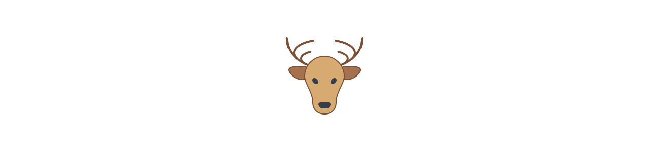 Deer and doe mascots - Mascot costumes biggymonkey.com 