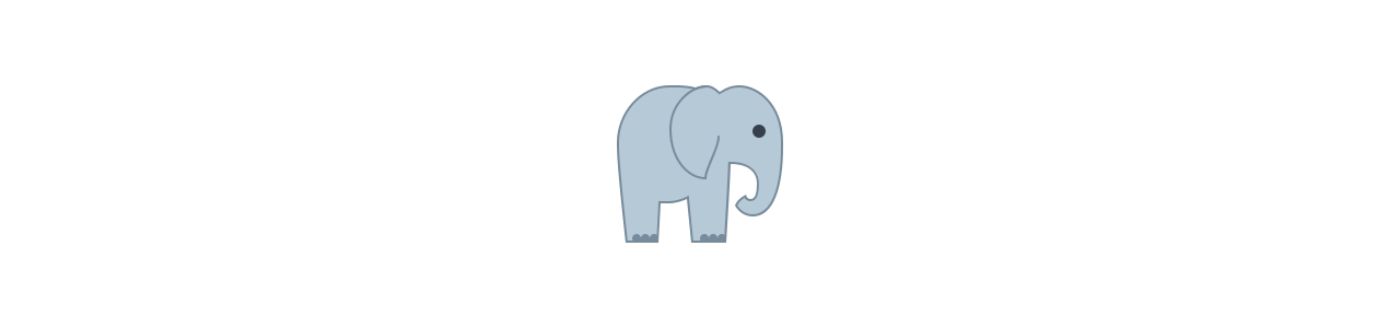 Mascotas de elefante: disfraces de mascota biggymonkey.com 