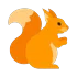 Eekhoorn mascottes
