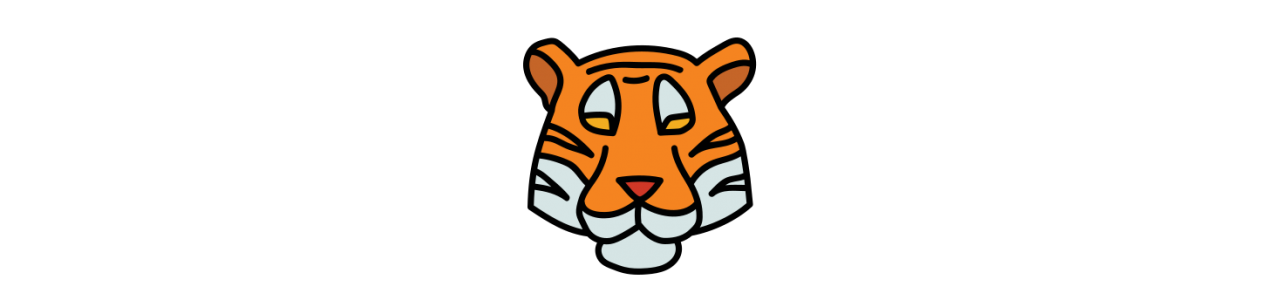 Mascotte tigre - Costumi mascotte biggymonkey.com