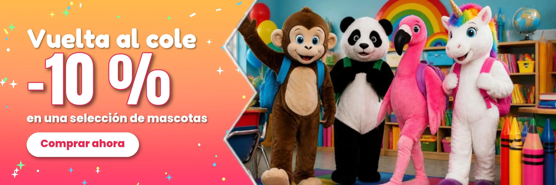 Vuelta al cole – -10 % – BiggyMonkey.com
