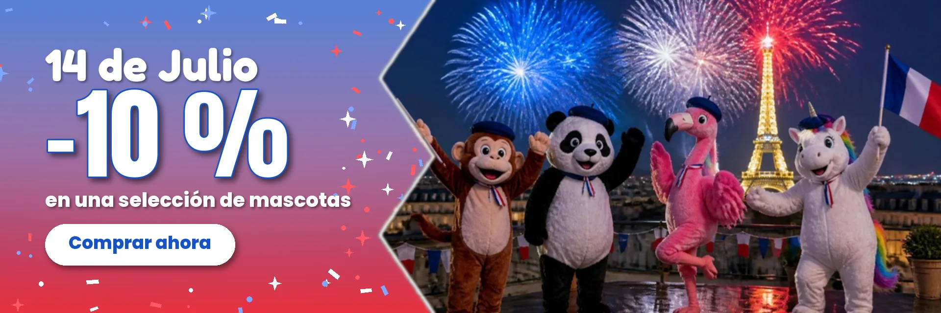 14 de Julio – -10 % – BiggyMonkey.com
