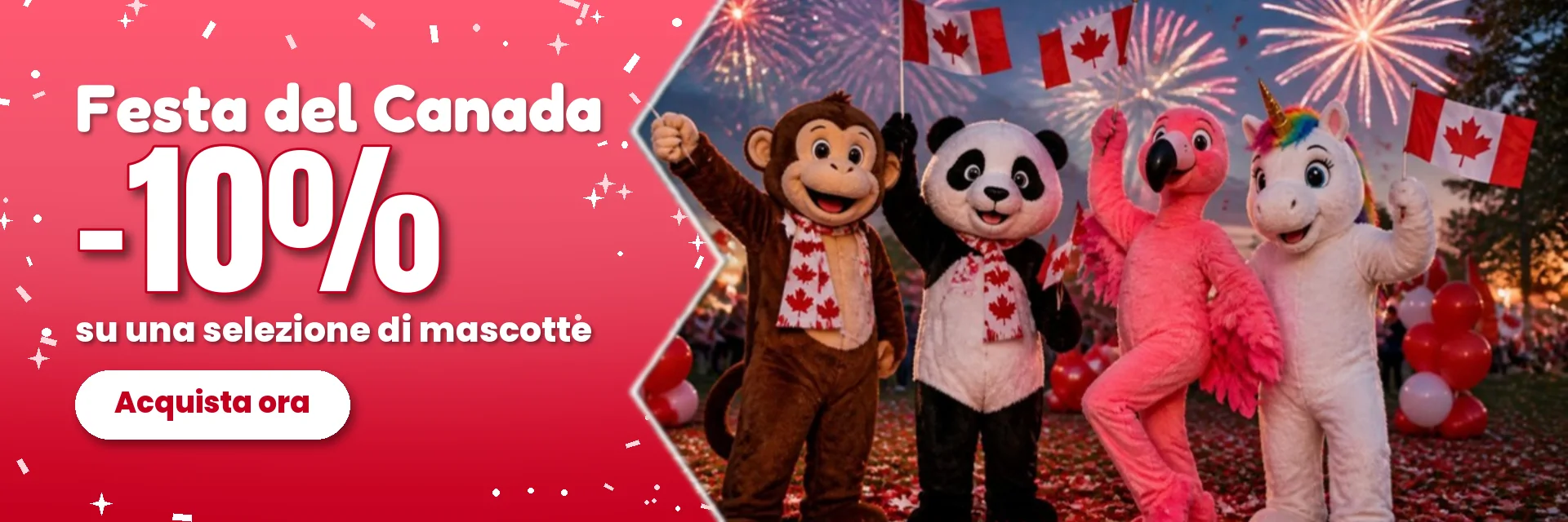 Festa del Canada – -10 % – BiggyMonkey.com
