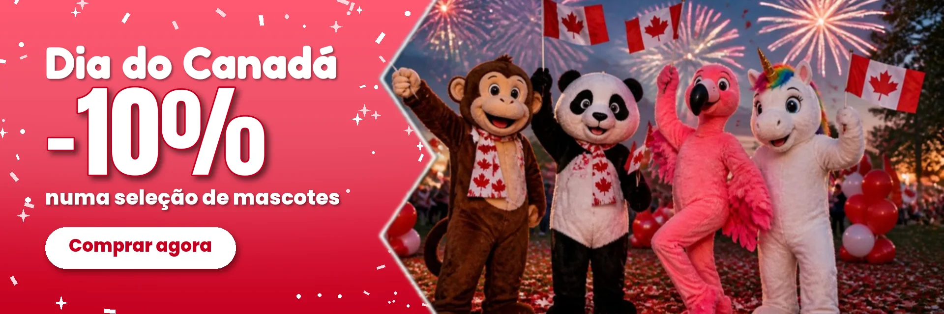Dia do Canadá – -10 % – BiggyMonkey.com