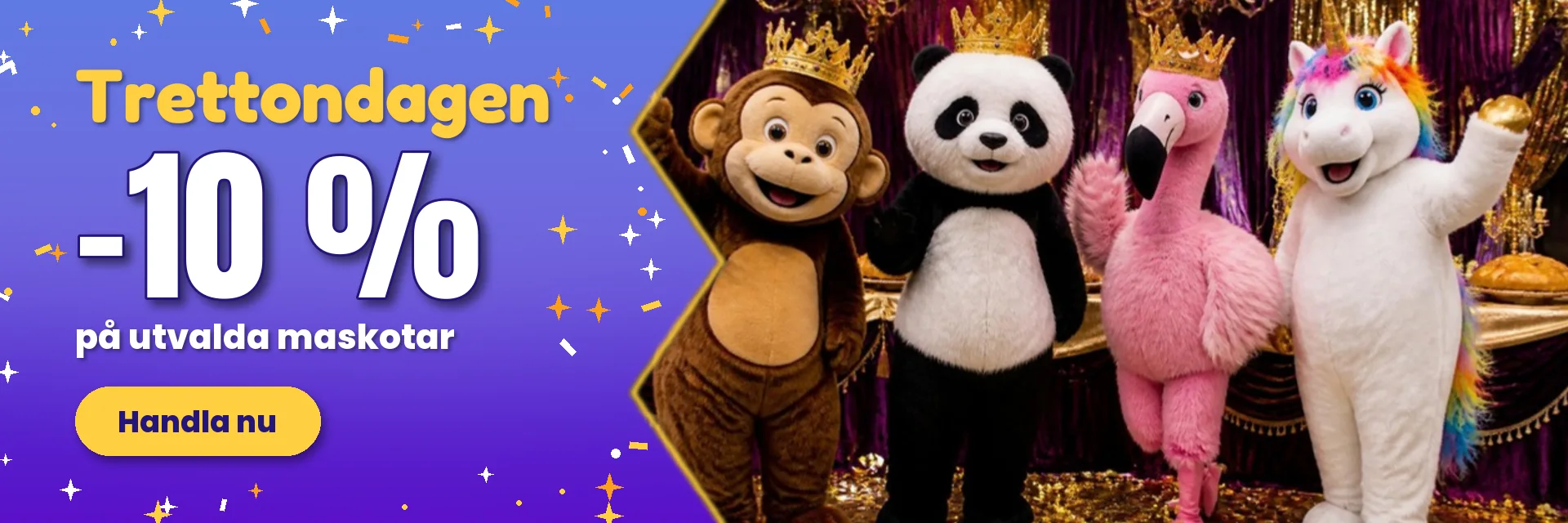 Trettondagen – -10 % – BiggyMonkey.com