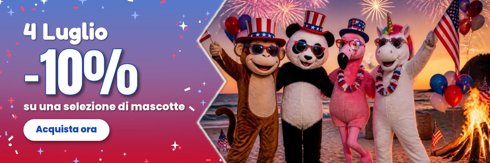 4 Luglio – -10 % – BiggyMonkey.com